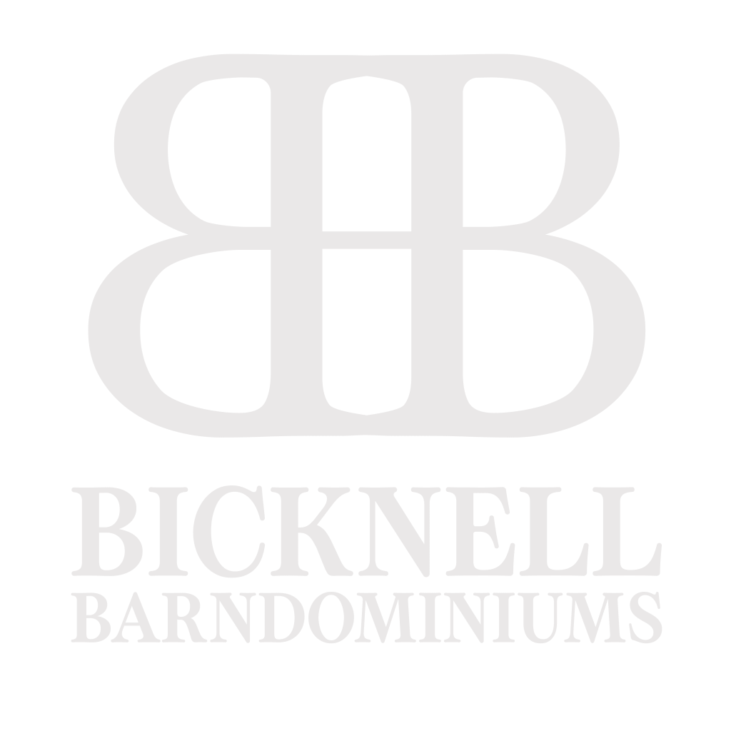 Bicknell Barndominiums logo with large overlapping "BB" initials above the company name in capital letters, reflecting a trusted Barndo and Metal Shops Home Builder.